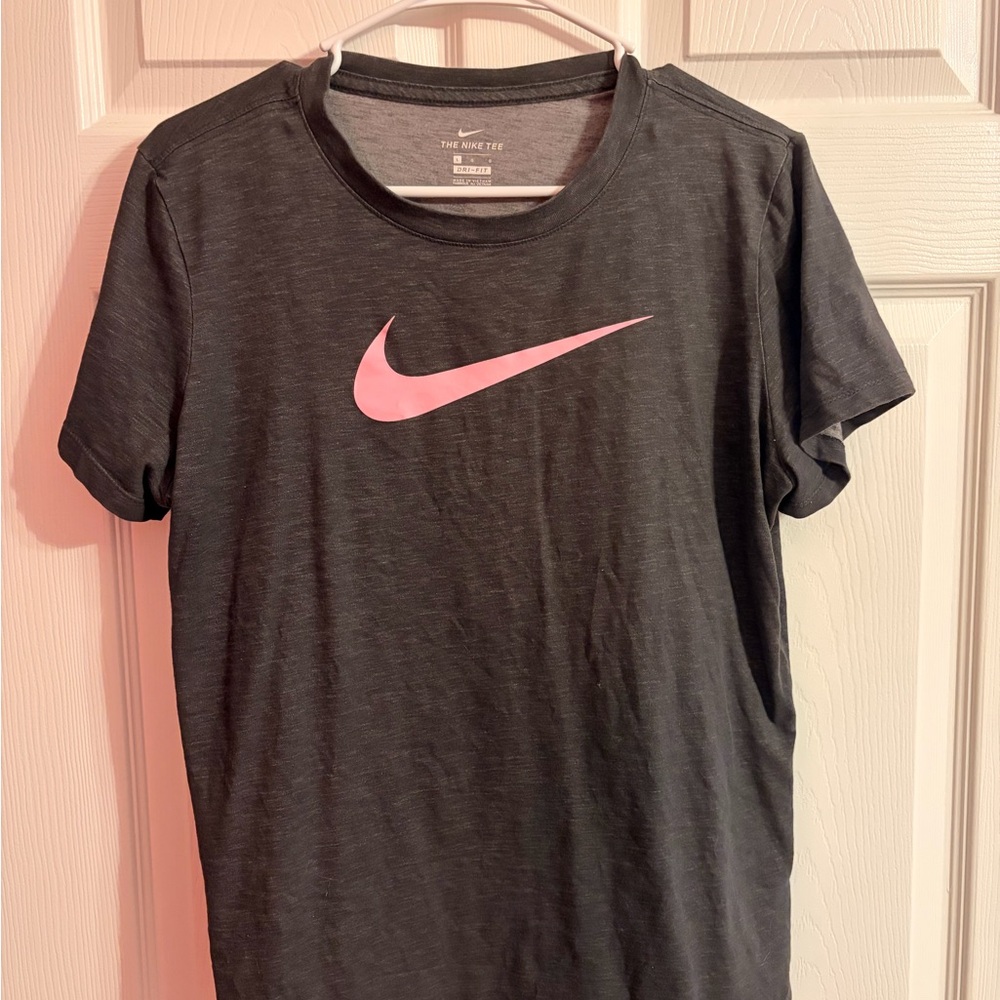 Grey Nike Women’s Dri Fit T-Shirt